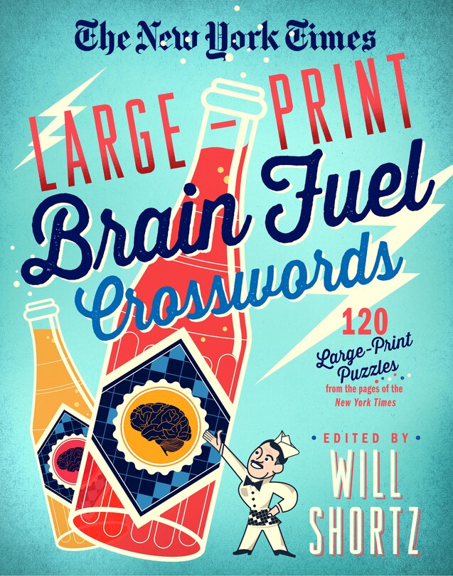 Couverture_The New York Times Large-Print Brain Fuel Crosswords: 120 Large-Print Puzzles from the Pages of The New York Times
