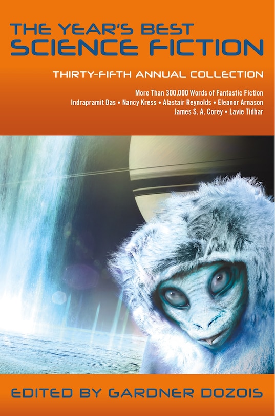 Front cover_The Year's Best Science Fiction: Thirty-Fifth Annual Collection
