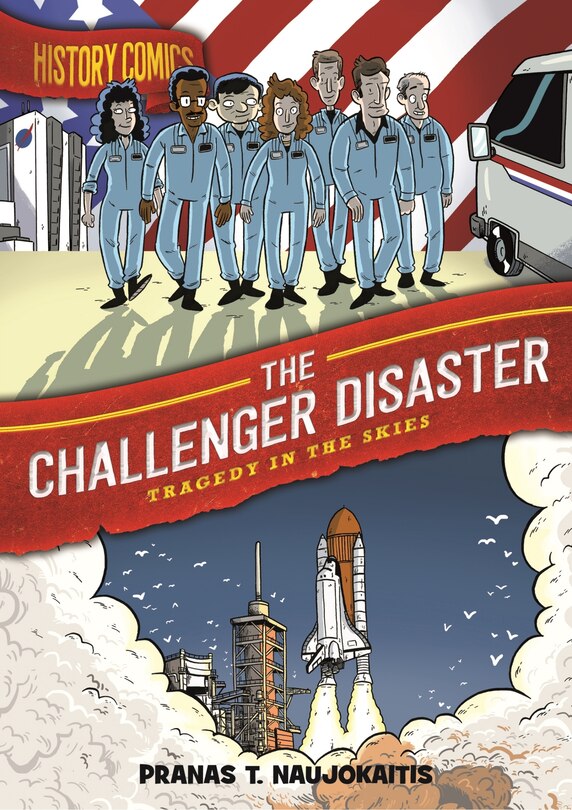 Front cover_History Comics: The Challenger Disaster