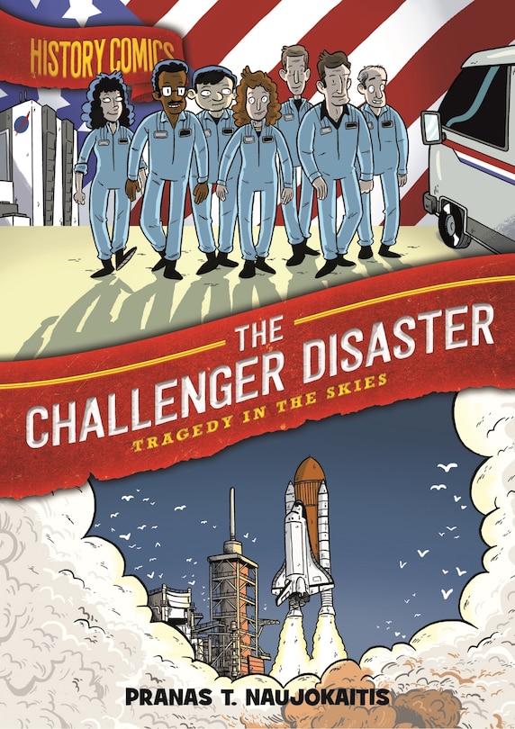 Front cover_History Comics: The Challenger Disaster