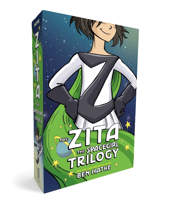 Front cover_The Zita The Spacegirl Trilogy Boxed Set