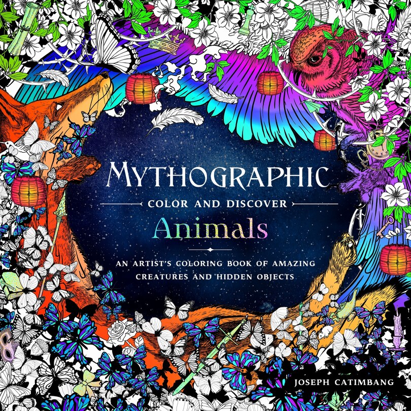 Front cover_Mythographic Color And Discover: Animals