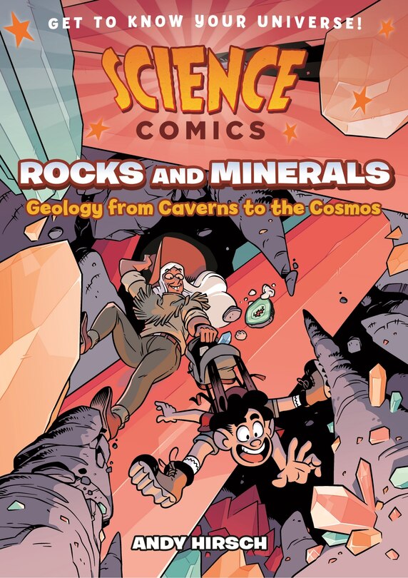 Front cover_Science Comics: Rocks And Minerals