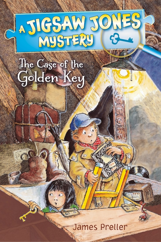 Front cover_Jigsaw Jones: The Case Of The Golden Key