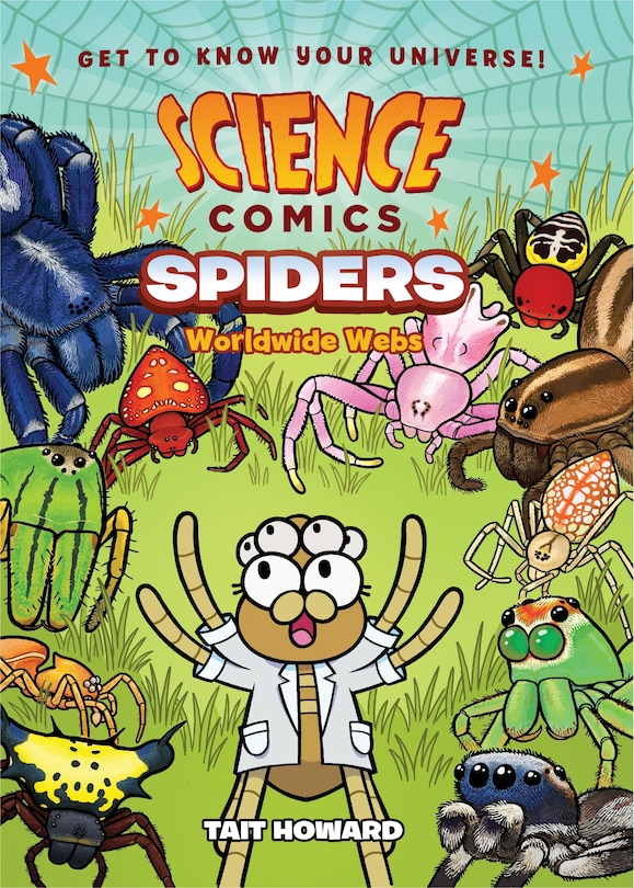 Couverture_Science Comics: Spiders