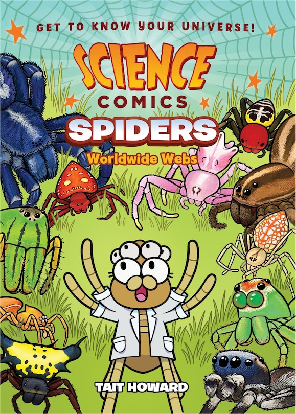Front cover_Science Comics: Spiders