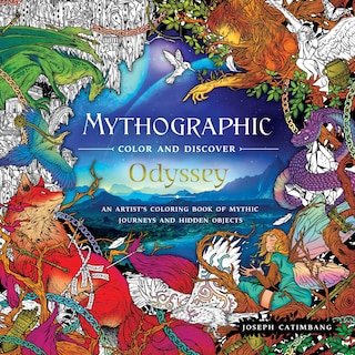 Front cover_Mythographic Color And Discover: Odyssey