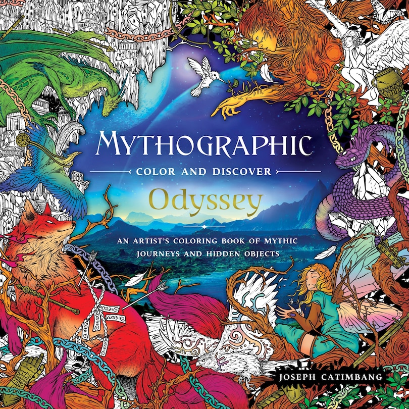 Front cover_Mythographic Color And Discover: Odyssey