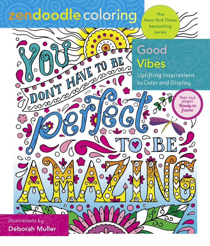 Couverture_Zendoodle Coloring: Good Vibes