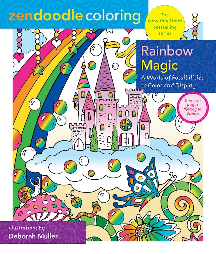 Couverture_Zendoodle Coloring: Rainbow Magic
