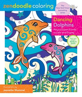 Front cover_Zendoodle Coloring: Dancing Dolphins