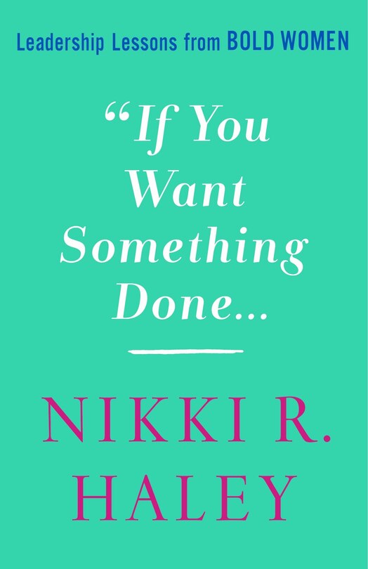Front cover_If You Want Something Done