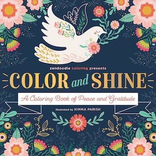 Front cover_ZENDOODLE COLORING PRESENTS COLOR & SHIN