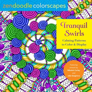 Front cover_Zendoodle Colorscapes: Tranquil Swirls