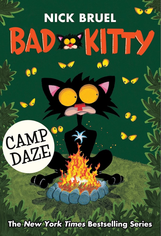Front cover_Bad Kitty Camp Daze (paperback black-and-white edition)