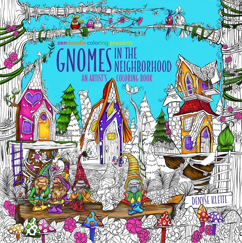 Couverture_Zendoodle Coloring Presents Gnomes In The Neighborhood