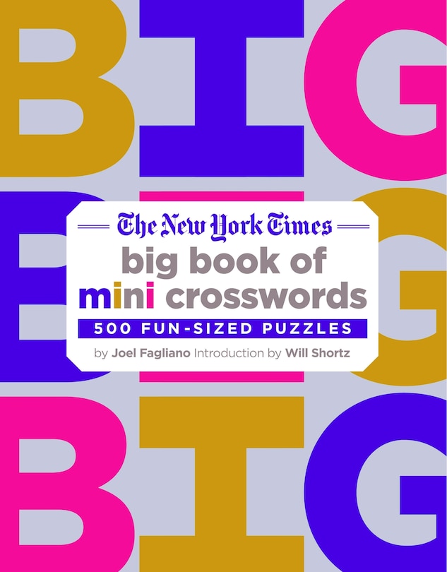 Front cover_The New York Times Big Book of Mini Crosswords