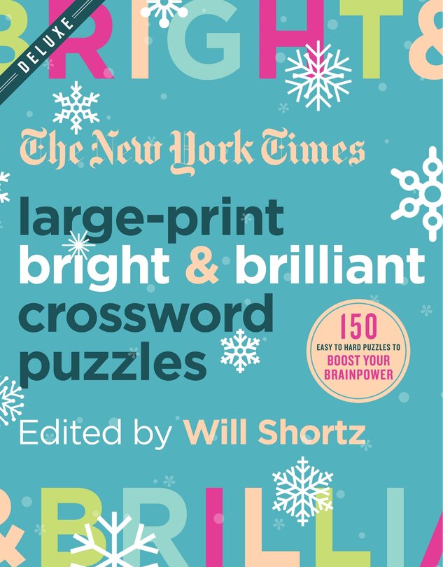 Front cover_The New York Times Large-Print Bright & Brilliant Crossword Puzzles