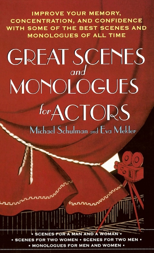 Front cover_Great Scenes and Monologues for Actors