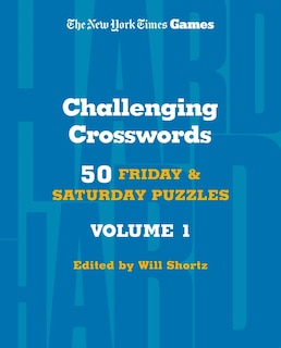 Front cover_New York Times Games Challenging Crosswords Volume 1