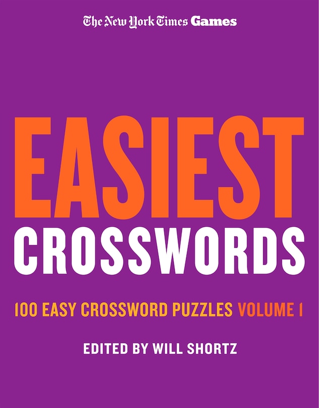 Front cover_New York Times Games Easiest Crosswords Volume 1