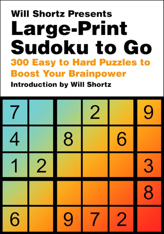 Couverture_Will Shortz Presents Large-Print Sudoku To Go