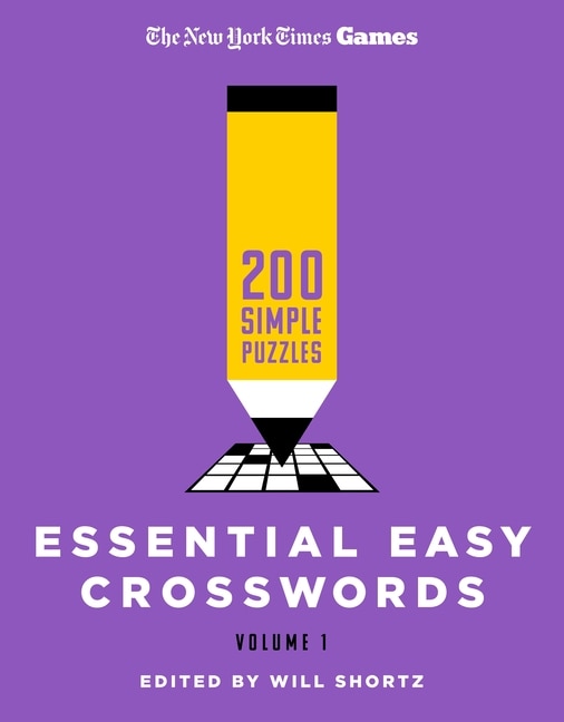 Couverture_New York Times Games Essential Easy Crosswords Volume 1