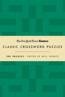 Front cover_New York Times Games Classic Crossword Puzzles (Forest Green and Cream)