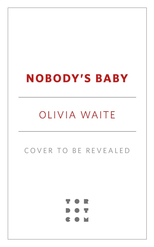 Front cover_Nobody's Baby