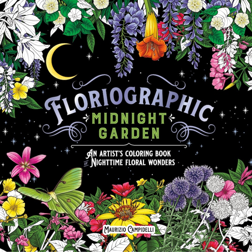 Front cover_Floriographic: Midnight Garden