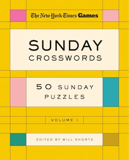 Couverture_New York Times Games Sunday Crosswords Volume 1: 50 Sunday Puzzles
