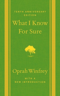 Front cover_What I Know For Sure