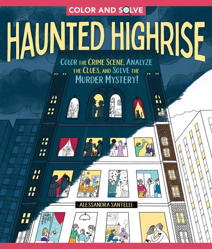 Front cover_Color and Solve: Haunted Highrise