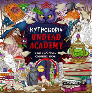Front cover_Mythogoria: Undead Academy