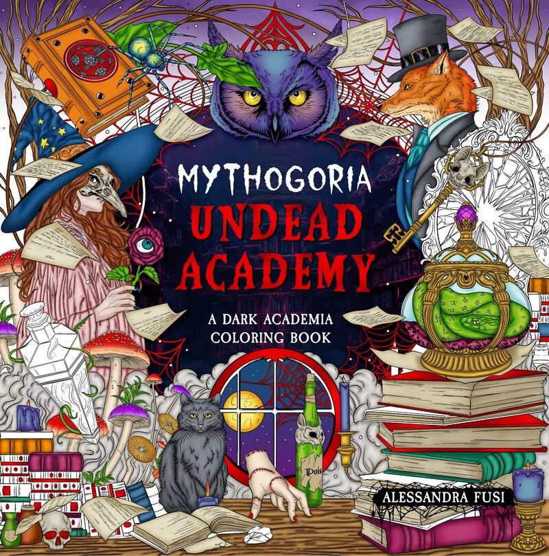 Front cover_Mythogoria: Undead Academy
