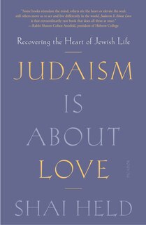 Front cover_Judaism Is About Love