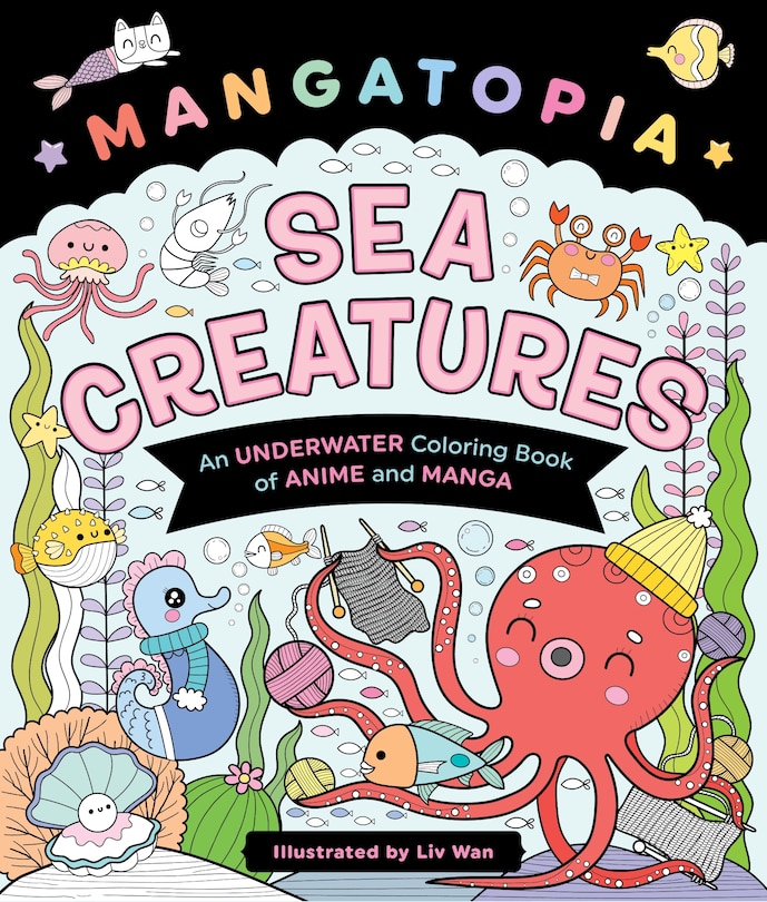Couverture_Mangatopia: Sea Creatures