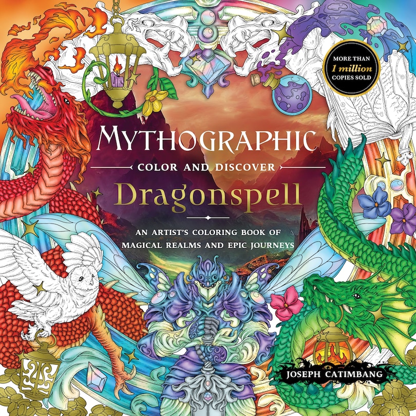 Couverture_Mythographic Color and Discover: Dragonspell