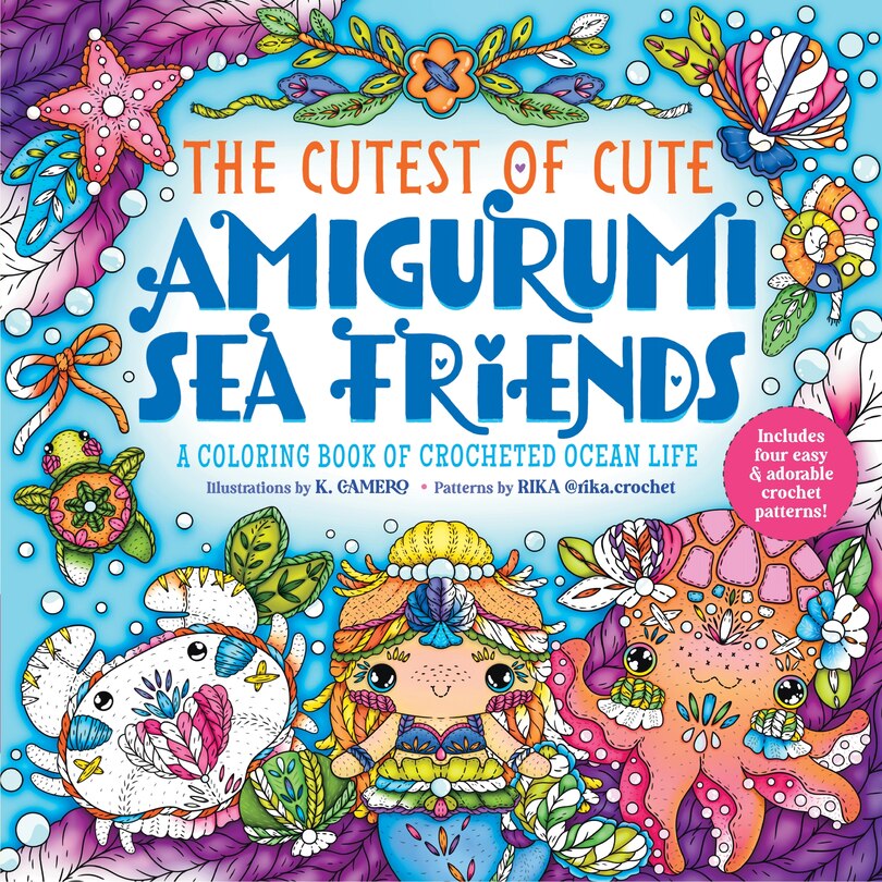 Front cover_The Cutest of Cute Amigurumi Sea Friends