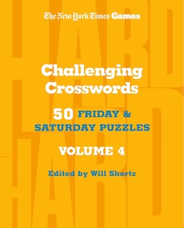 Front cover_New York Times Games Challenging Crosswords Volume 4