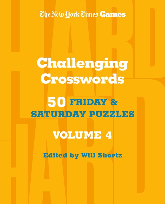 Front cover_New York Times Games Challenging Crosswords Volume 4