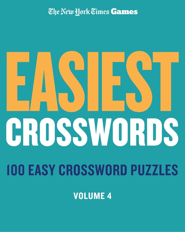 Front cover_New York Times Games Easiest Crosswords Volume 4
