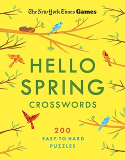 Front cover_New York Times Games Hello Spring Crosswords