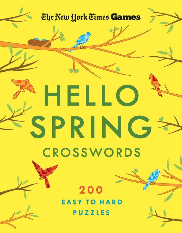 Front cover_New York Times Games Hello Spring Crosswords