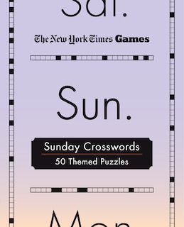 Couverture_New York Times Games Sunday Crosswords
