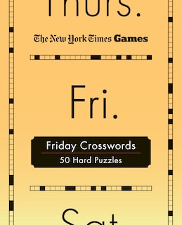 Couverture_New York Times Games Friday Crosswords