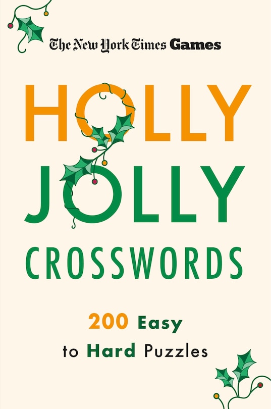 Couverture_New York Times Games Holly Jolly Crosswords