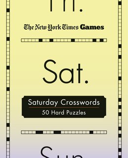Couverture_New York Times Games Saturday Crosswords