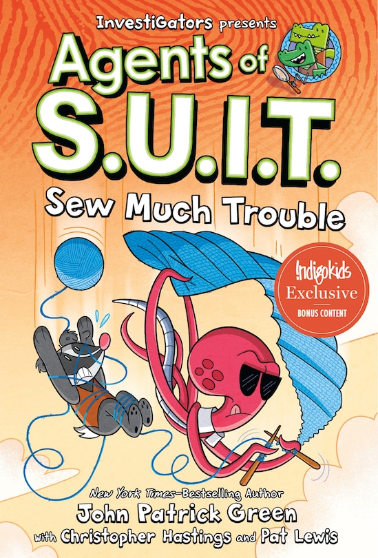 Couverture_InvestiGators: Agents of S.U.I.T.: Sew Much Trouble - Indigo Edition