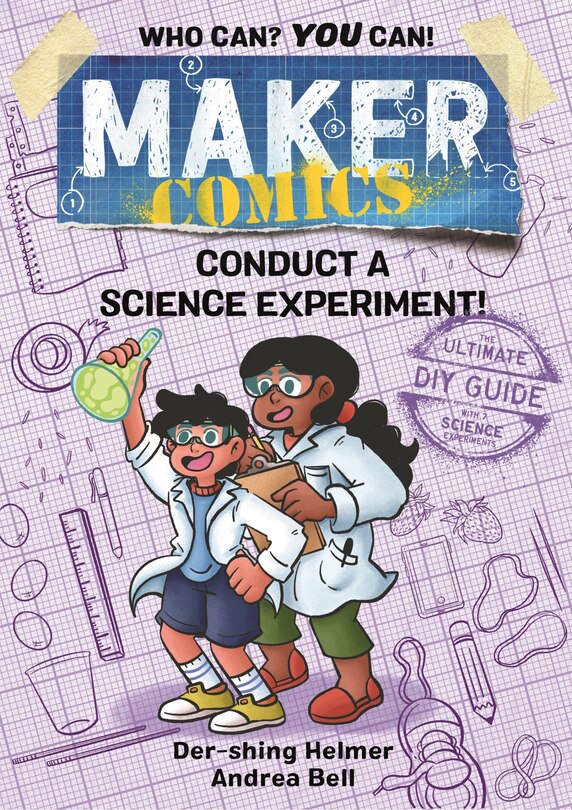 Front cover_Maker Comics: Conduct A Science Experiment!